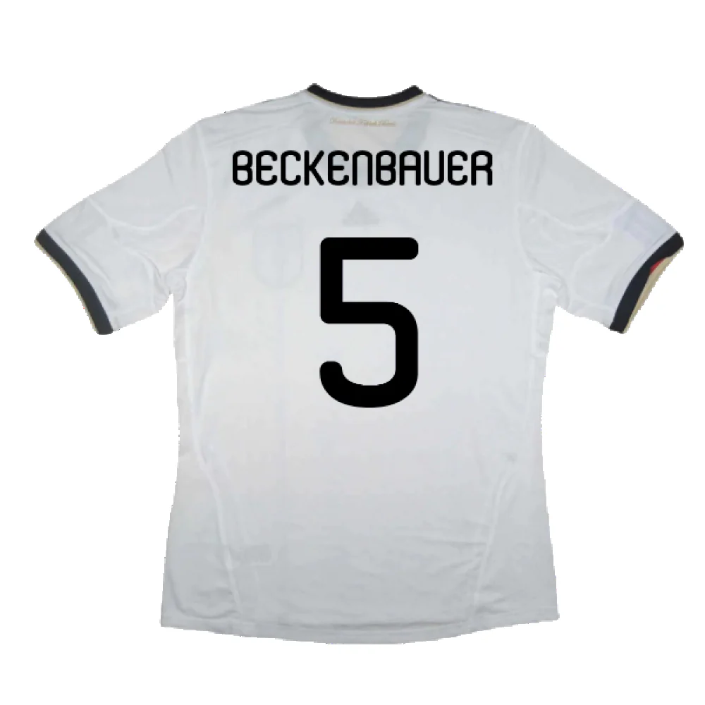 2010-11 Germany Home Shirt (M) (Very Good) (BECKENBAUER 5) - Image 2