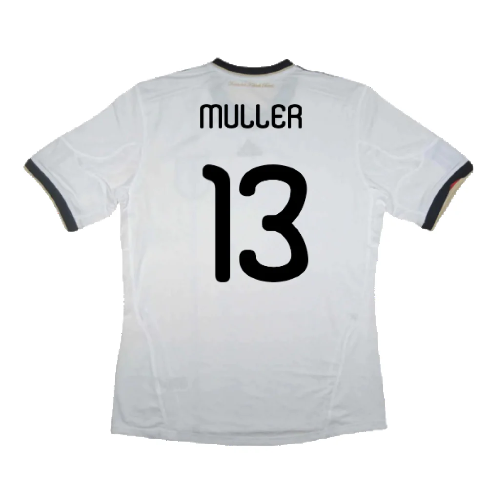 2010-11 Germany Home Shirt (M) (Very Good) (MULLER 13) - Image 2