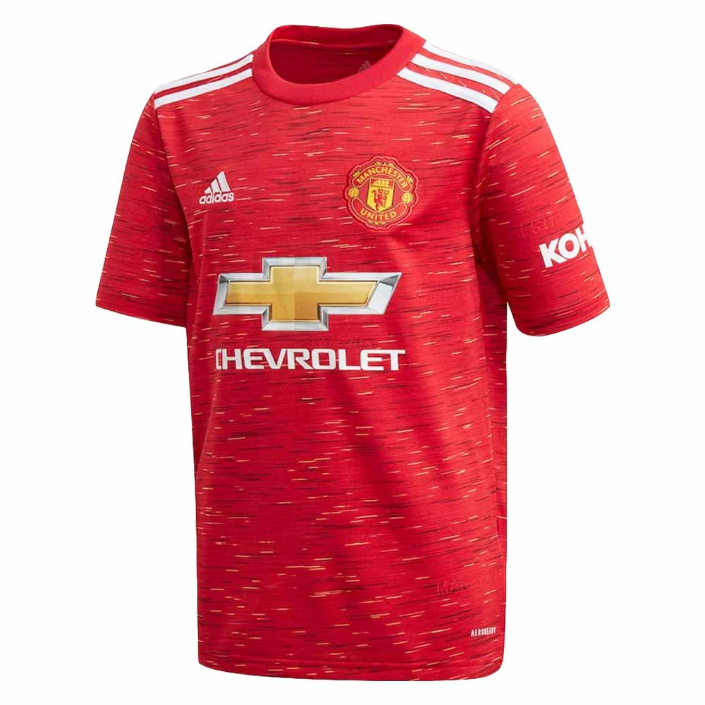2020-2021 Man Utd Adidas Home Football Shirt (Kids) - Image 11