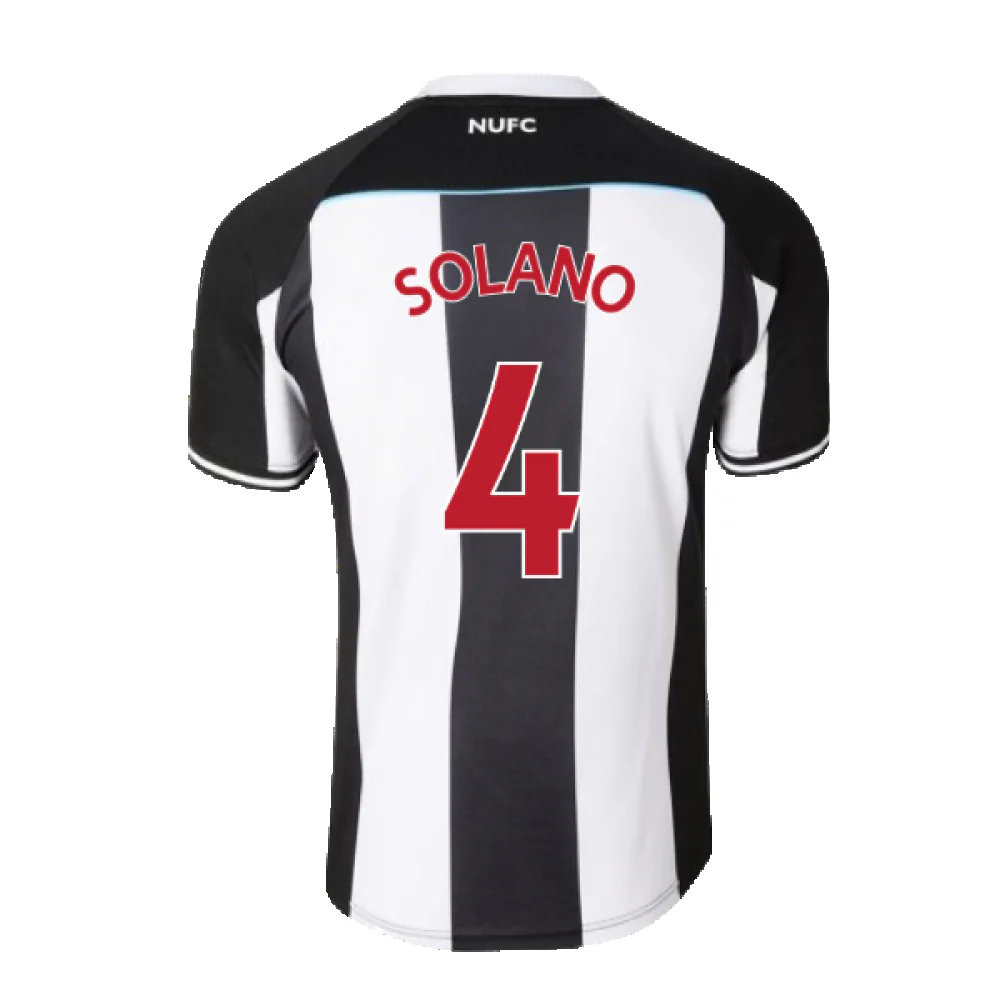 2021-2022 Newcastle United Home Shirt (M) (Mint) (SOLANO 4) - Image 2