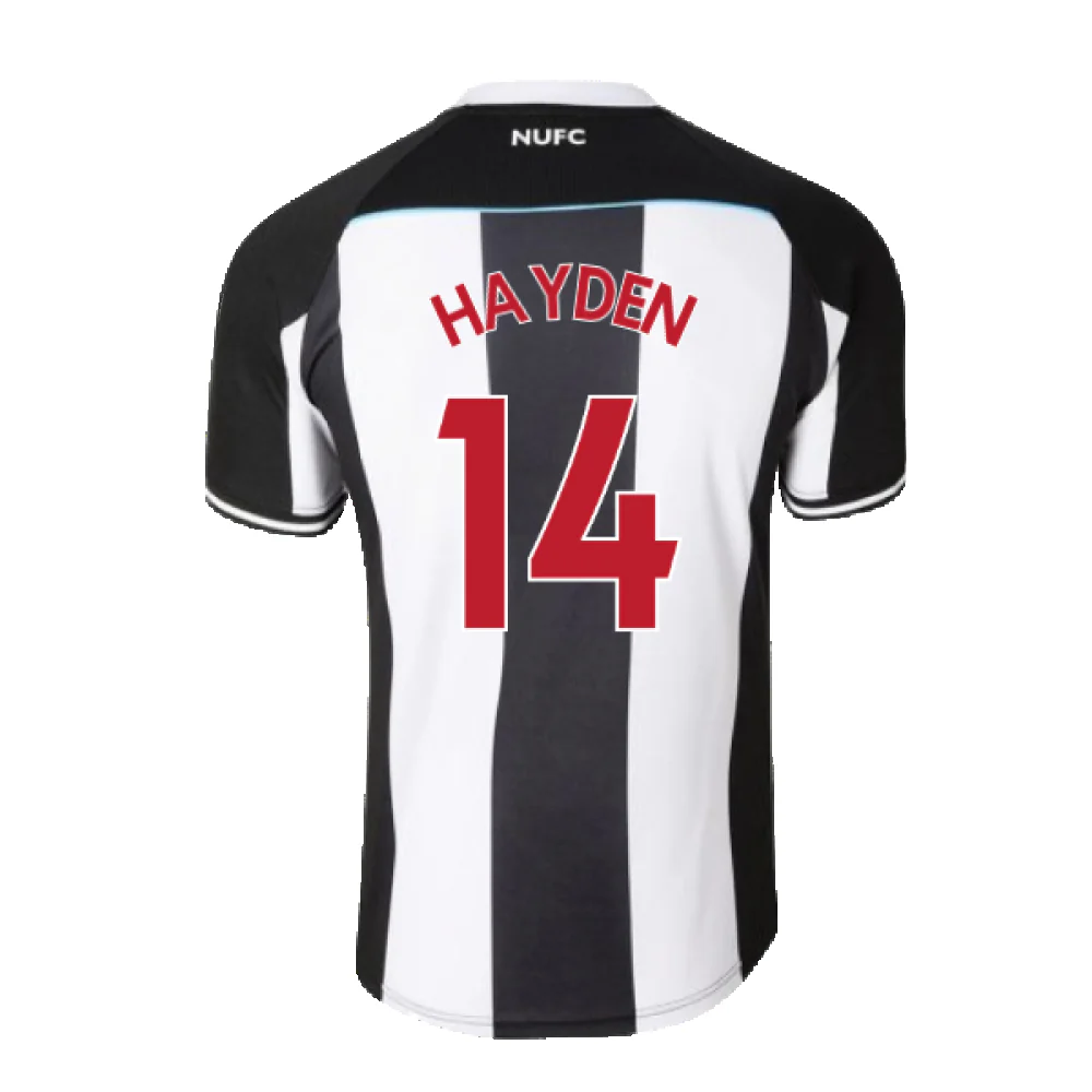 2021-2022 Newcastle United Home Shirt (XL) (Excellent) (HAYDEN 14) - Image 2
