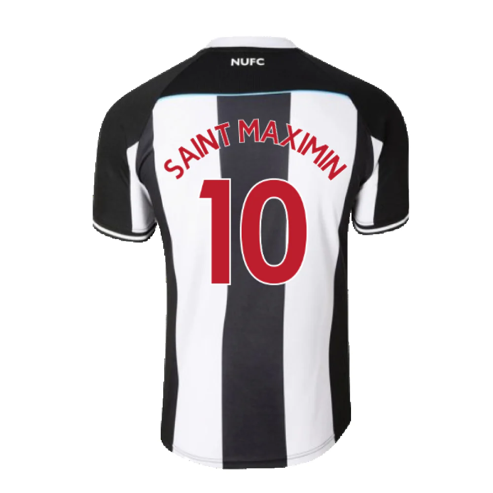 2021-2022 Newcastle United Home Shirt (XL) (Excellent) (SAINT MAXIMIN 10) - Image 2