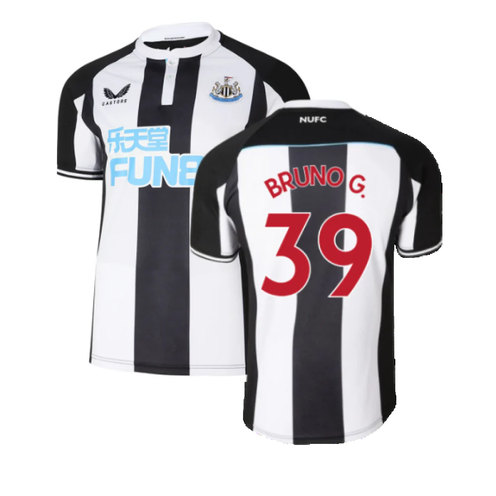 2021-2022 Newcastle United Home Shirt (XXL) (Very Good) (BRUNO G. 39)