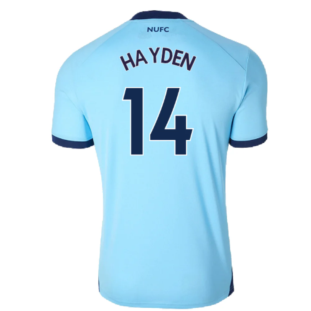2021-2022 Newcastle United Third Shirt (XXL) (Excellent) (HAYDEN 14) - Image 2