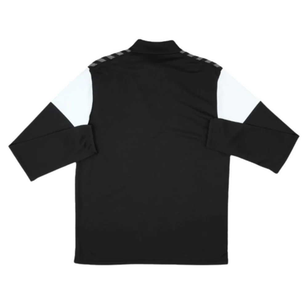 2023-2024 Real Betis 1/4 Zip Training Top (Black) - Image 2