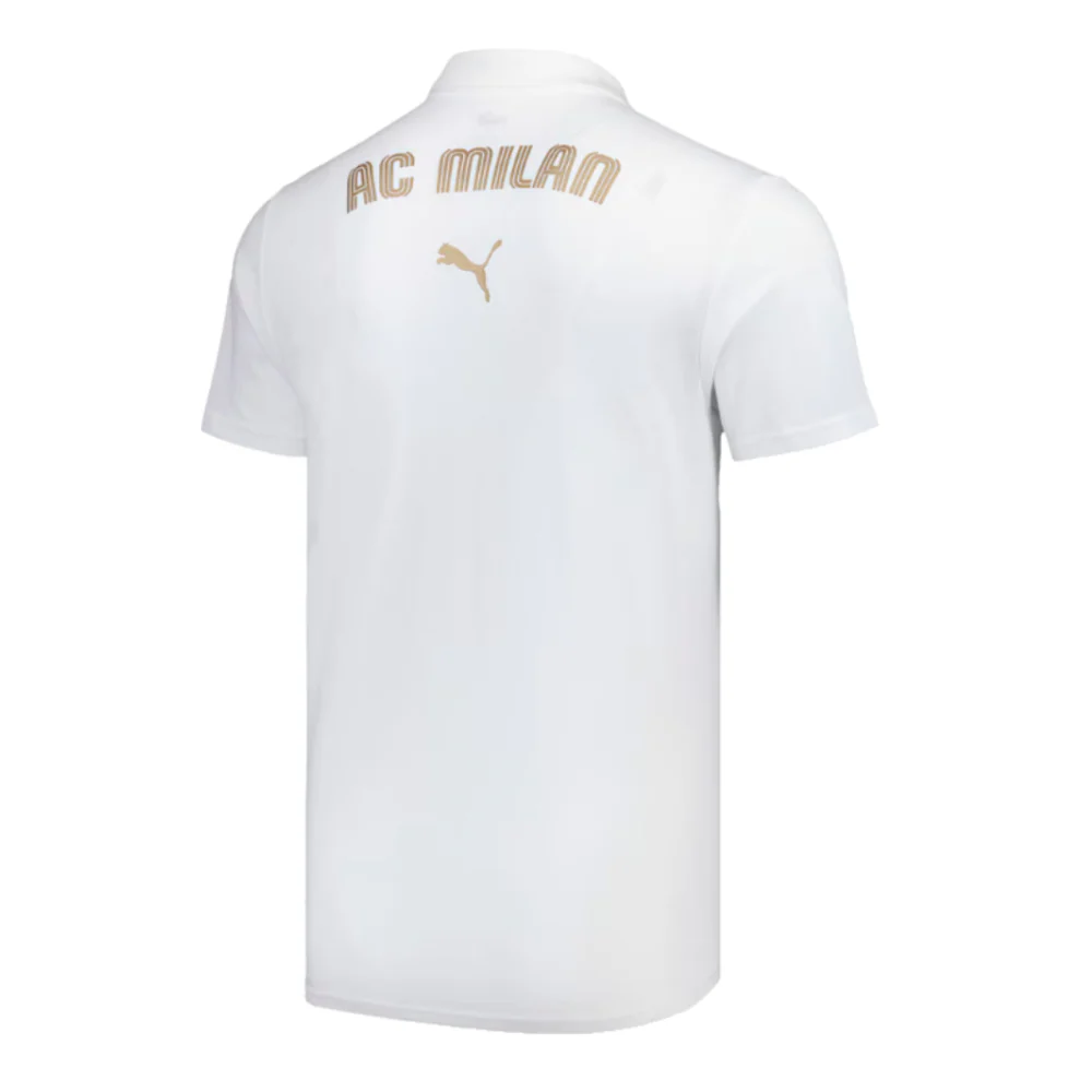 2024-2025 AC Milan Casuals Polo Shirt (White) - Image 2
