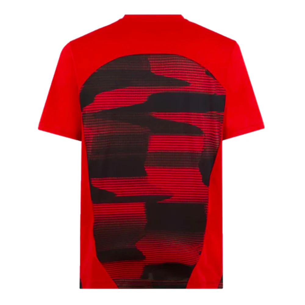 2024-2025 AC Milan Prematch SS Shirt (Red) - Image 2