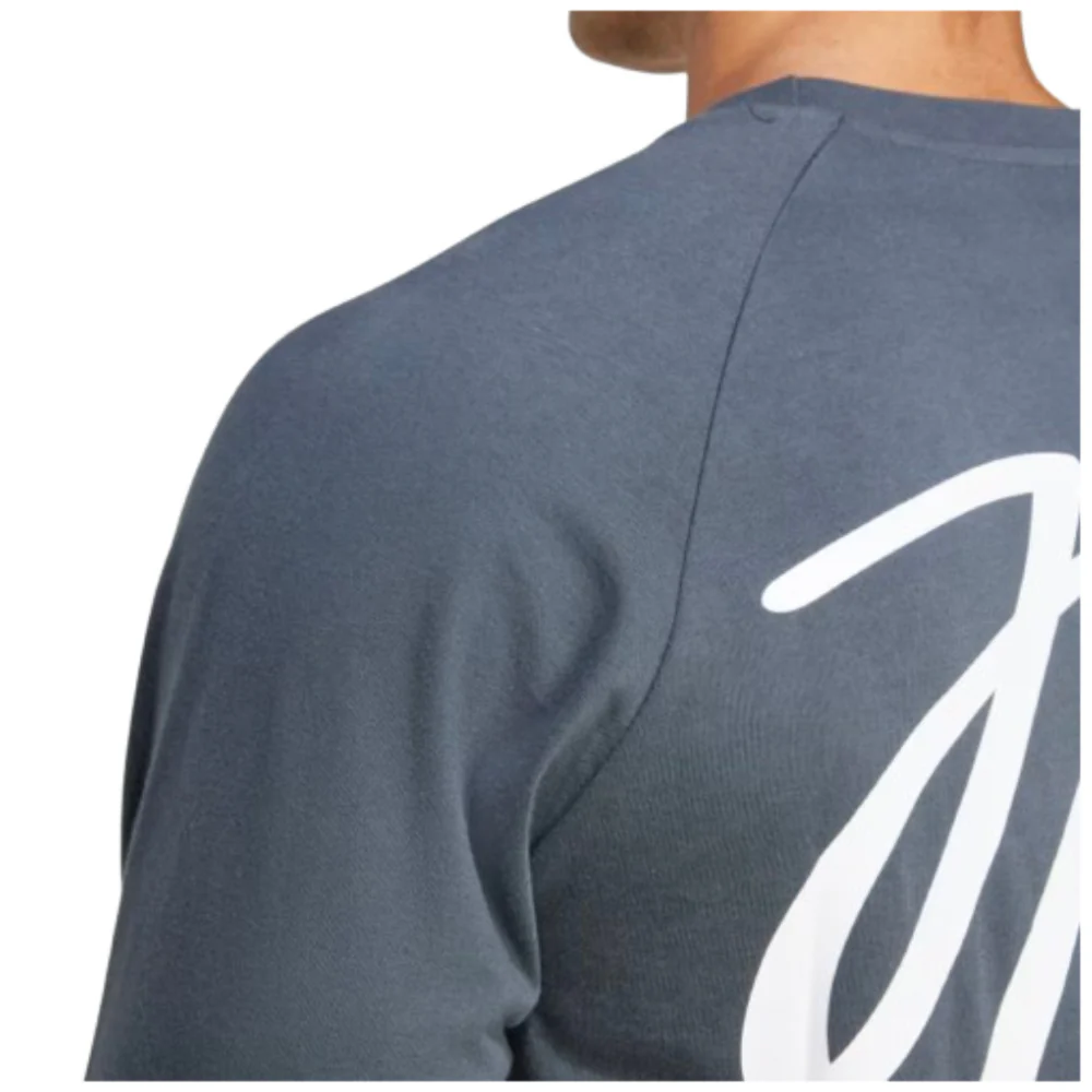 2024-2025 adidas Jude Bellingham Long Sleeve Tee (Grey) - Image 4