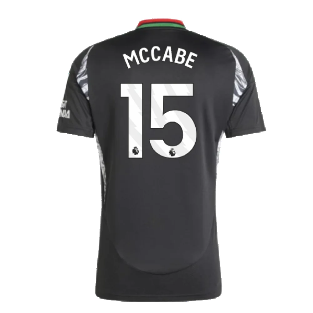 2024-2025 Arsenal Away Shirt (McCabe 15) - Image 3