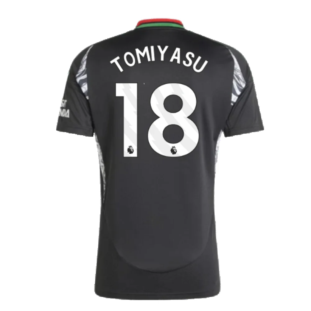 2024-2025 Arsenal Away Shirt (Tomiyasu 18) - Image 3
