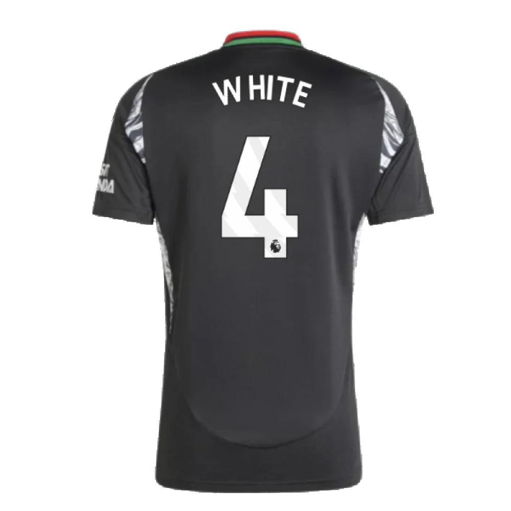 2024-2025 Arsenal Away Shirt (White 4) - Image 9