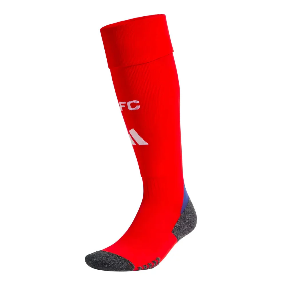 2024-2025 Arsenal Home Socks (Red) - Image 3