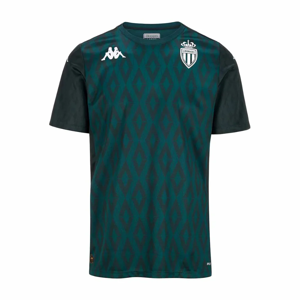 2024-2025 AS Monaco Pre-Match Shirt (Green) - Image 34