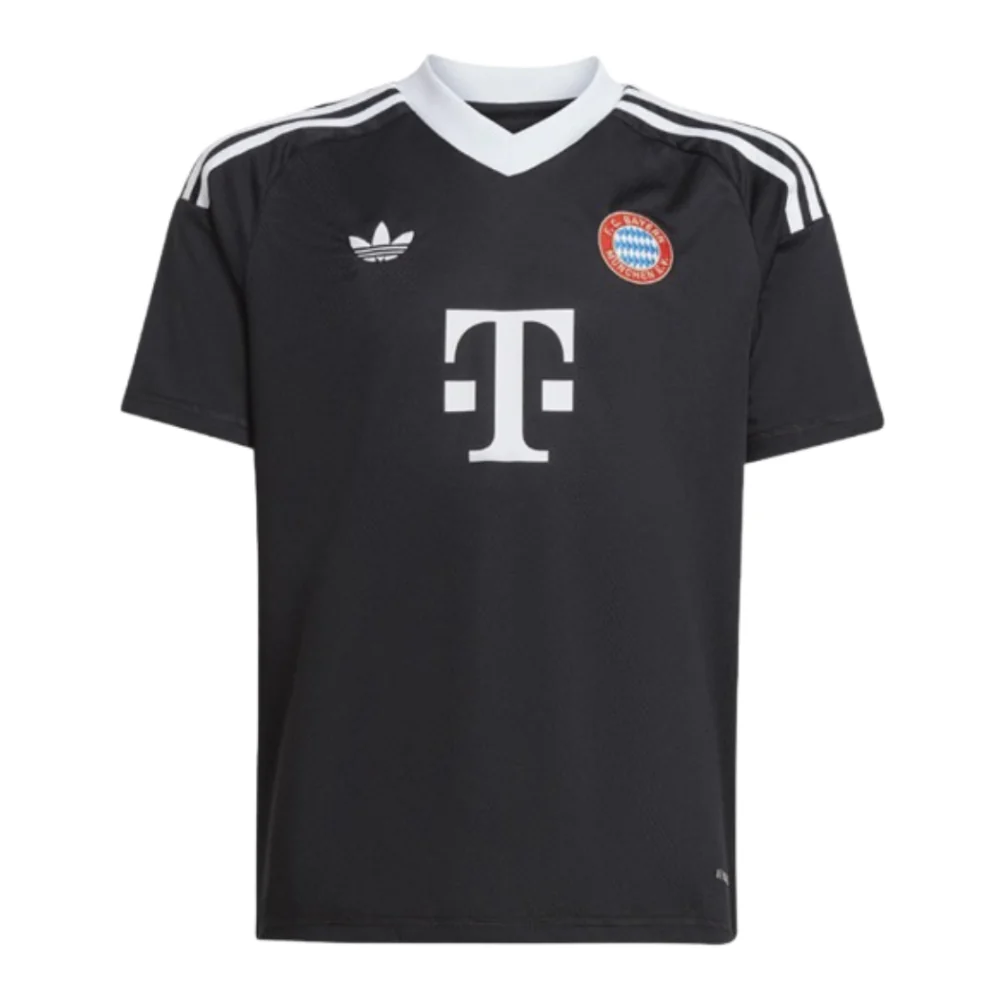 2024-2025 Bayern Munich Third Goalkeeper Shirt (Black) - Kids - Image 11