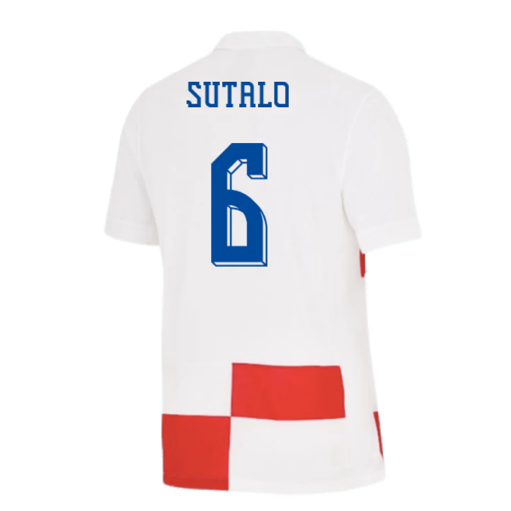 2024-2025 Croatia Home Shirt (Sutalo 6) - Image 3