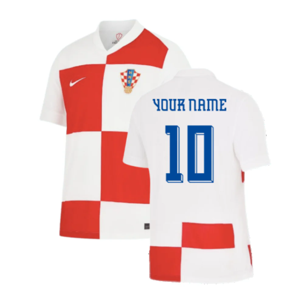 2024-2025 Croatia Home Shirt (Your Name) - Image 11