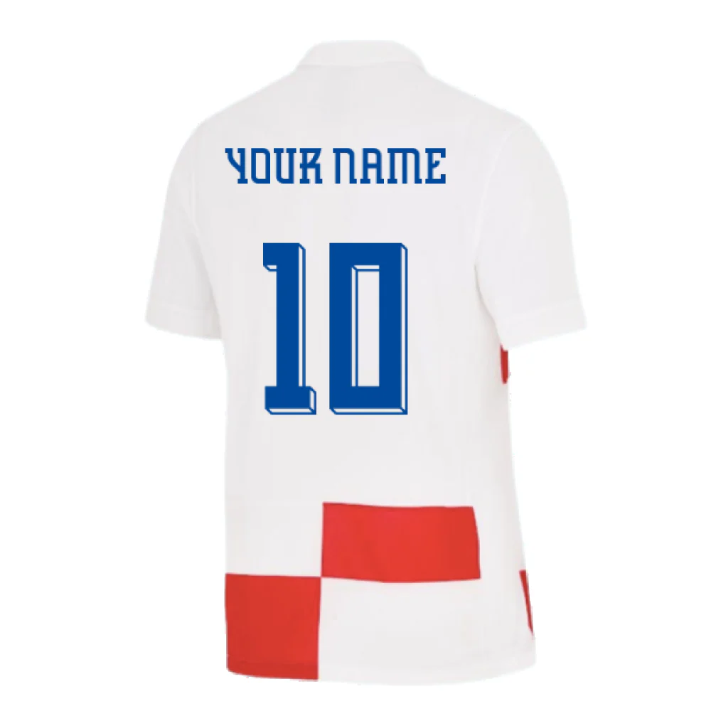 2024-2025 Croatia Home Shirt (Your Name) - Image 8