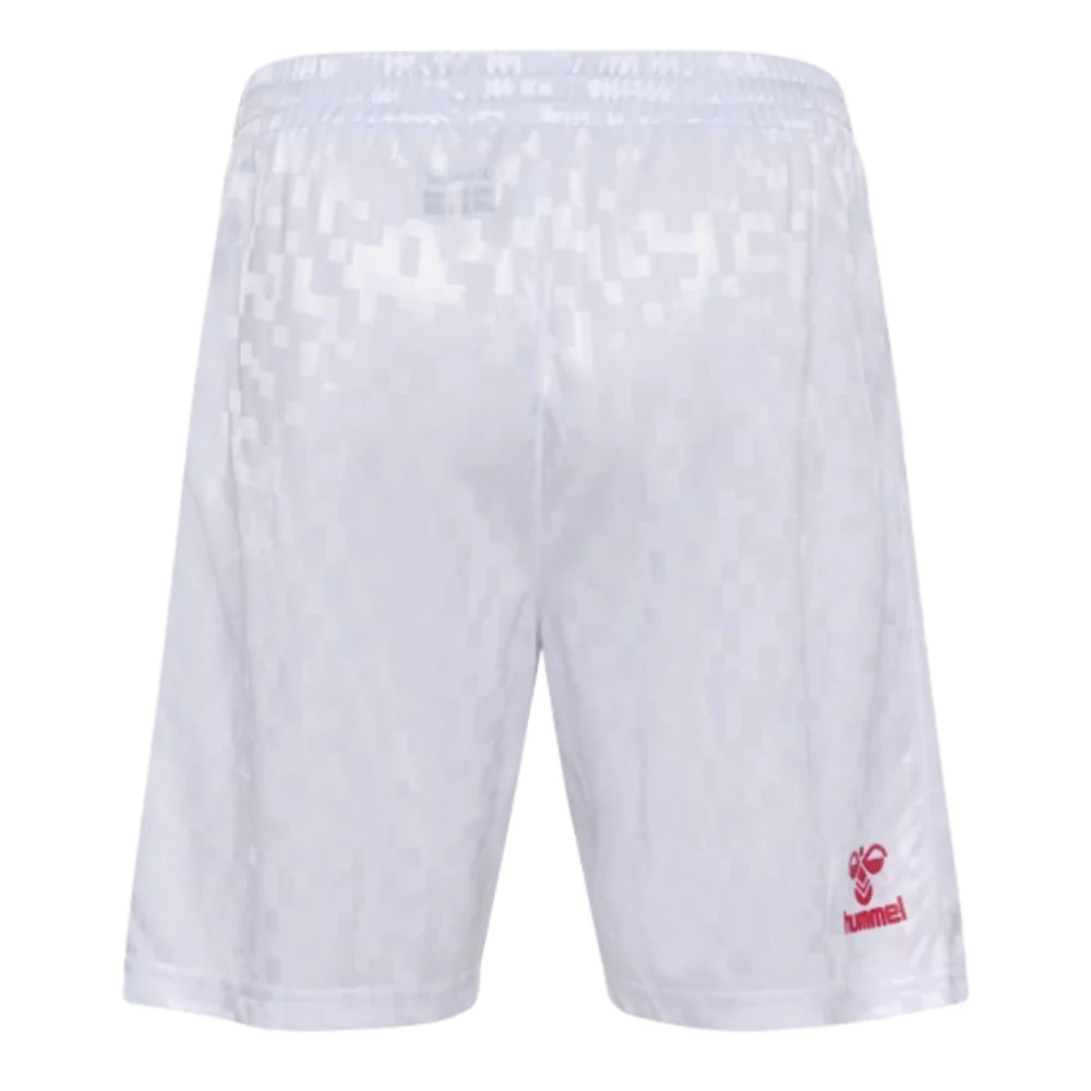 2024-2025 Denmark Home Shorts (White) - Image 4