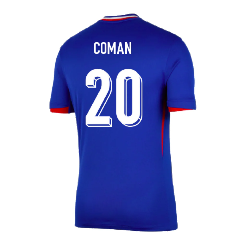 2024-2025 France Home Shirt (Coman 20) - Image 3