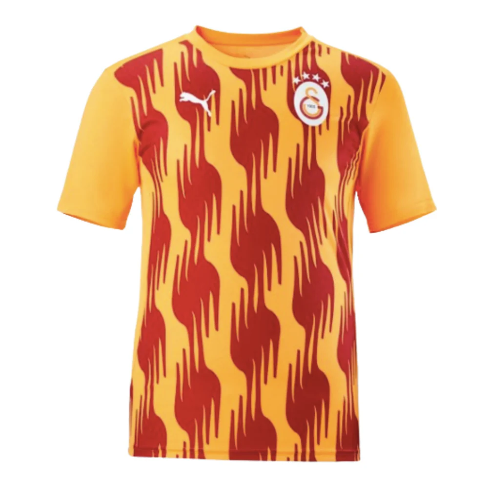 2024-2025 Galatasaray Pre-Match Shirt (Orange) - Image 22
