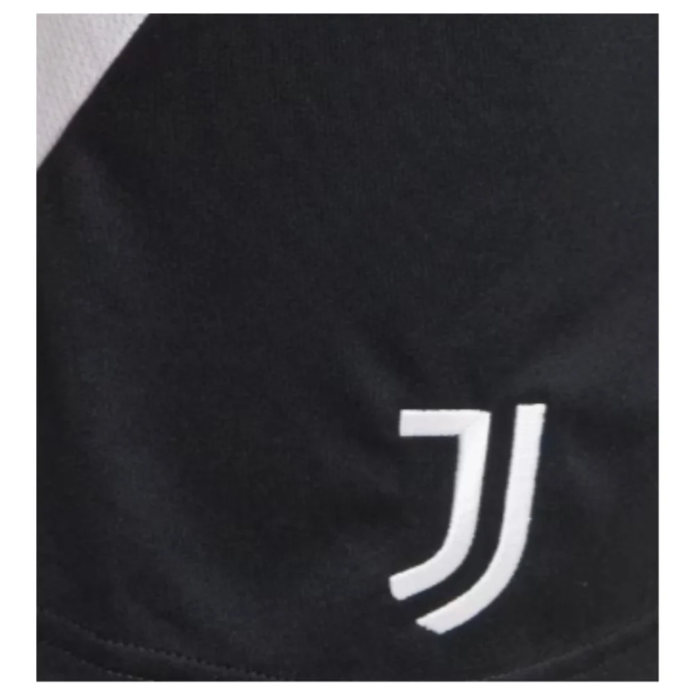 2024-2025 Juventus Home Shorts (Black) - Kids - Image 4