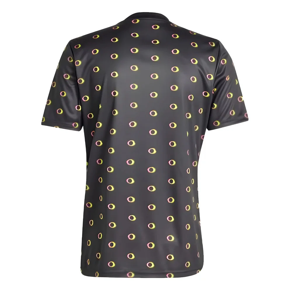 2024-2025 Juventus Pre-Match Shirt (Black) - Image 2