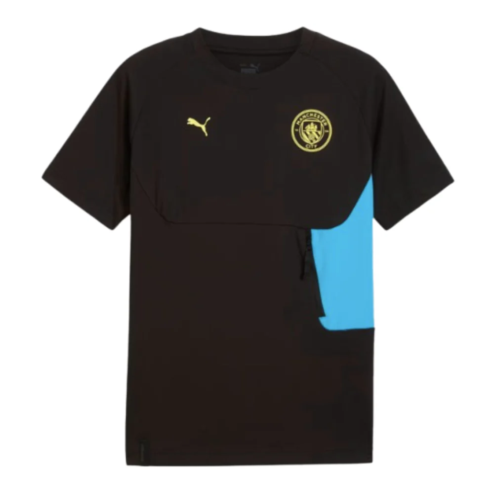 2024-2025 Man City Pumatech Pocket Tee (Black) - Image 25