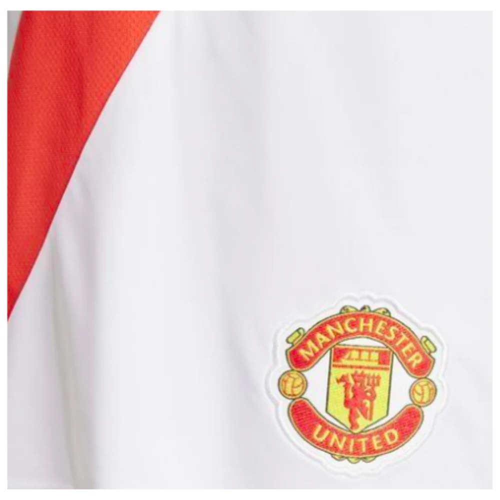 2024-2025 Man Utd Home Shorts (White) - Image 2