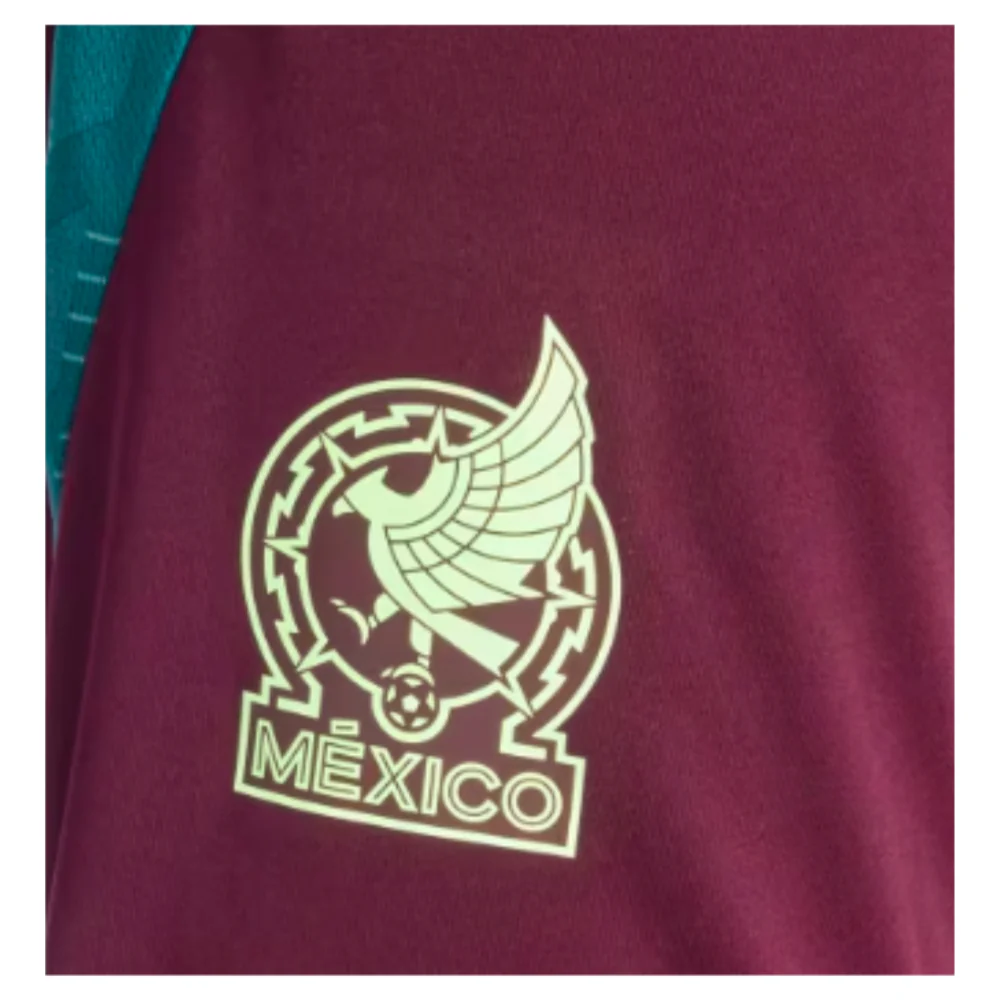 2024-2025 Mexico Training Pants (Dark Burgundy) - Image 4