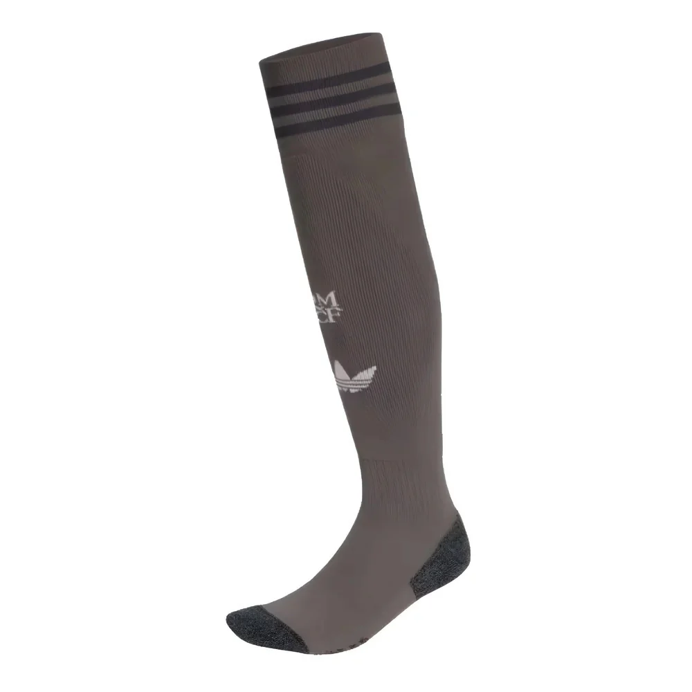 2024-2025 Real Madrid Third Socks (Charcoal) - Image 4