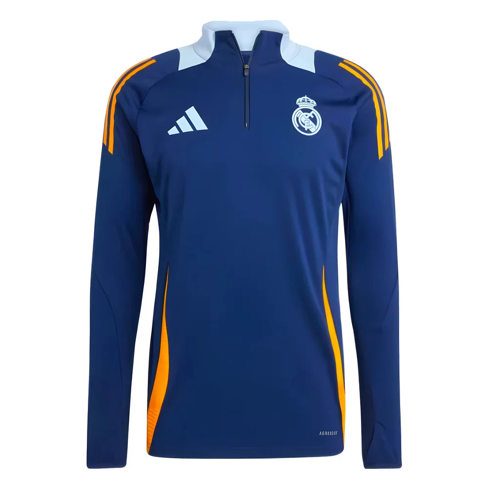 2024-2025 Real Madrid Training Top (Navy) - Image 3