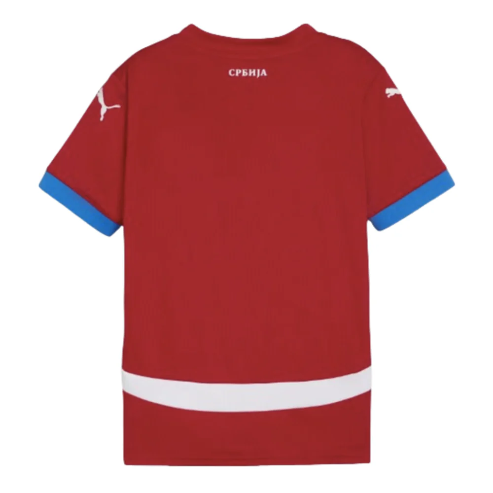 2024-2025 Serbia Home Shirt (Kids) - Image 2