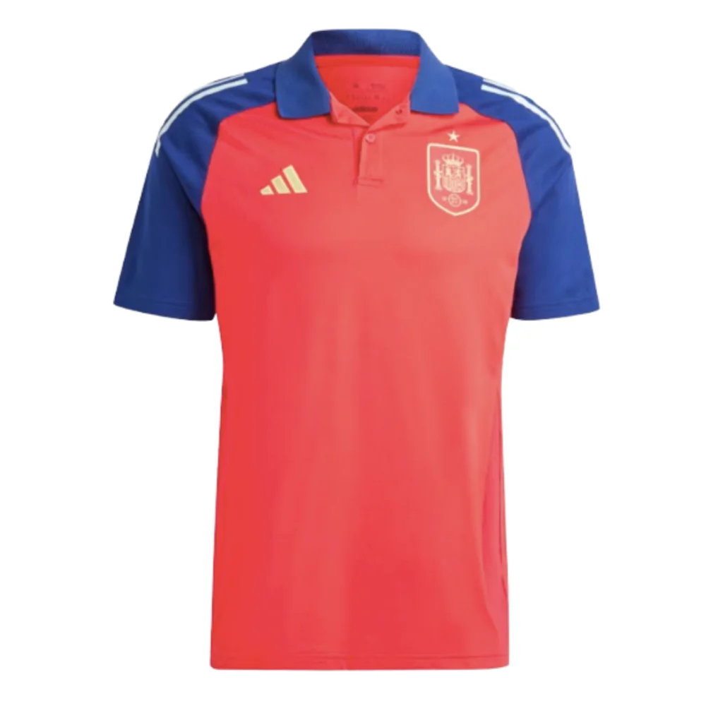 2024-2025 Spain Polo Shirt (Red) - Image 3