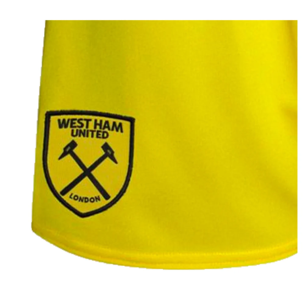 2024-2025 West Ham Away Goalkeeper Shorts (Yellow) - Image 2