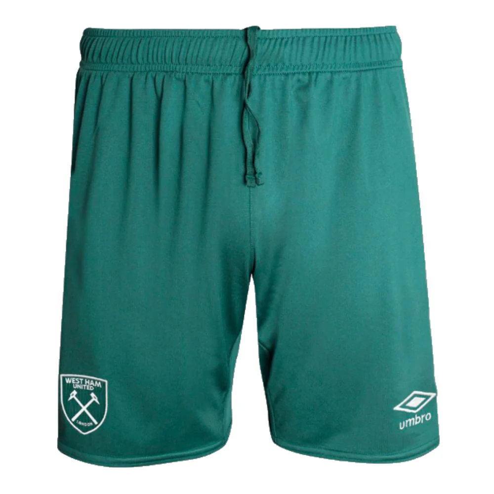 2024-2025 West Ham Goalkeeper Shorts (Green) - Kids - Image 5