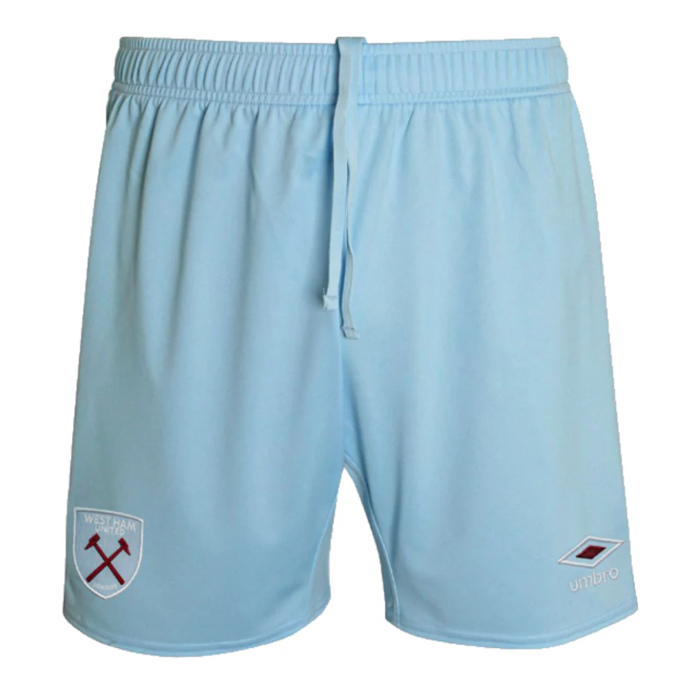 2024-2025 West Ham Home Change Shorts (Sky Blue) - Kids - Image 11