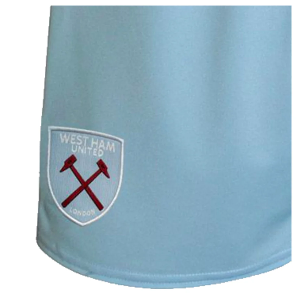 2024-2025 West Ham Home Change Shorts (Sky Blue) - Kids - Image 12