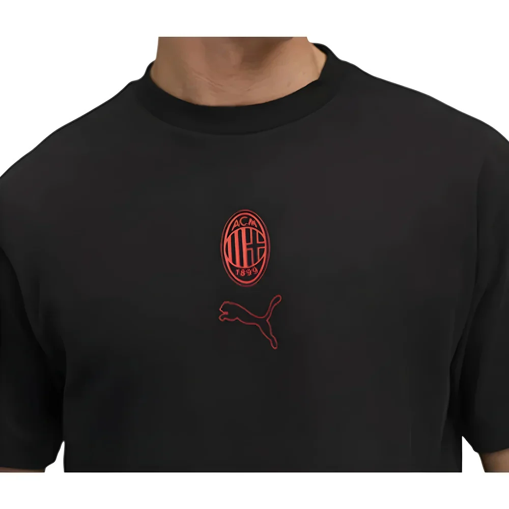 2025-2026 AC Milan FtblStatement Cellerator Tee (Black) - Image 6