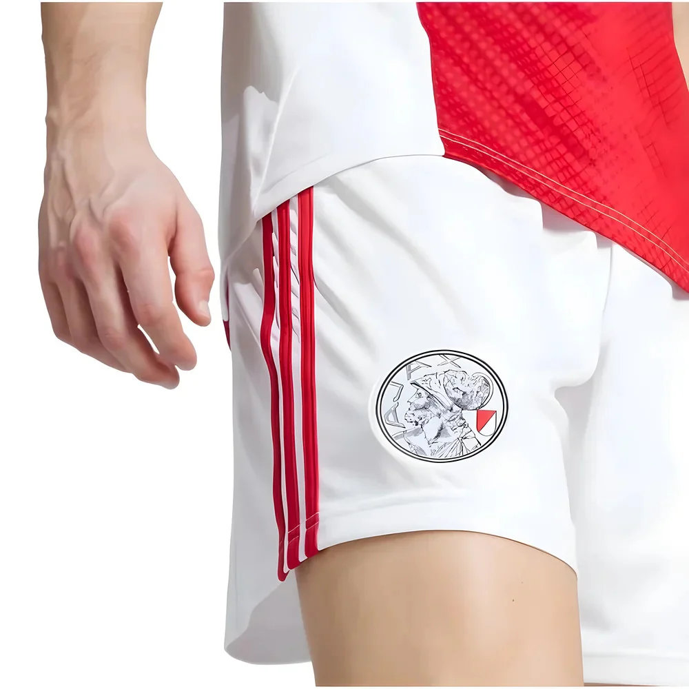 2025-2026 Ajax Home Shorts (White) - Image 2