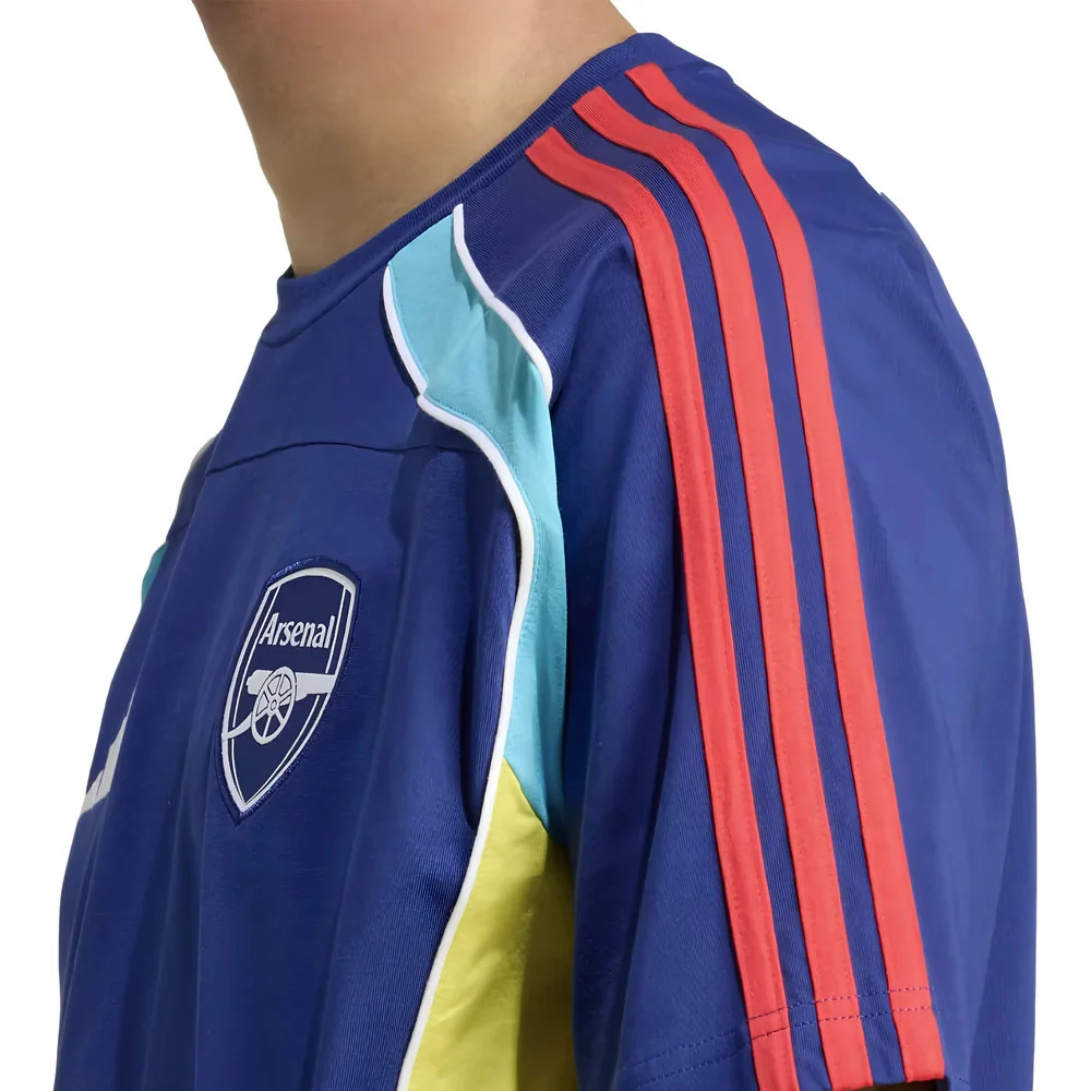 2025-2026 Arsenal UBP Tee (Victory Blue) - Image 9