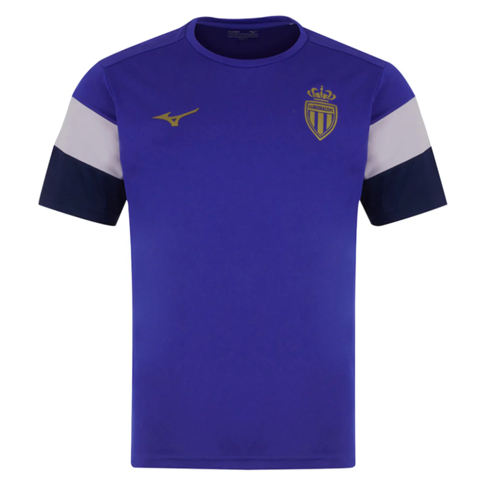 2025-2026 AS Monaco Pre Match Shirt (Blue)