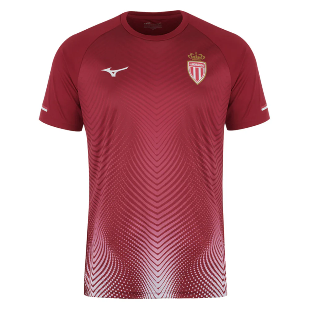 2025-2026 AS Monaco Training Shirt (Bordeaux) - Image 11