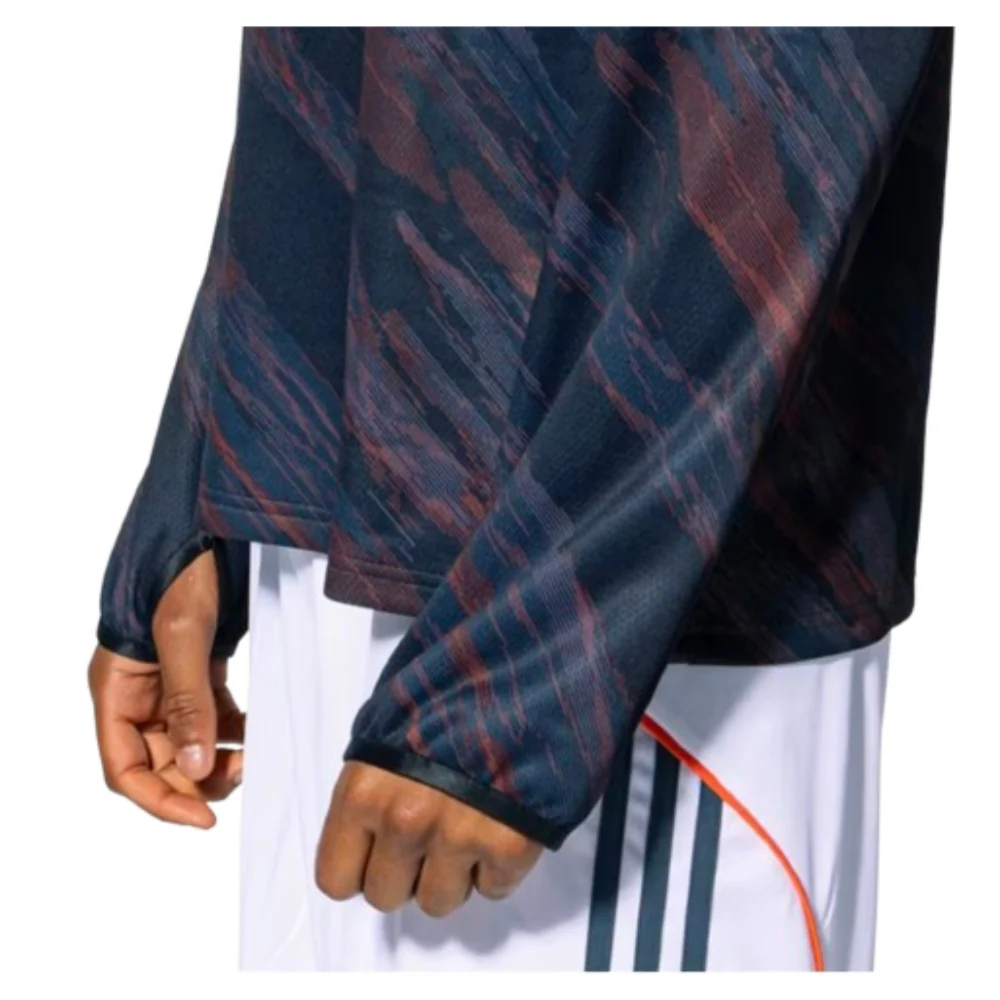 2025-2026 Bayern Munich Pre-Match Warm Top (Black) - Image 3