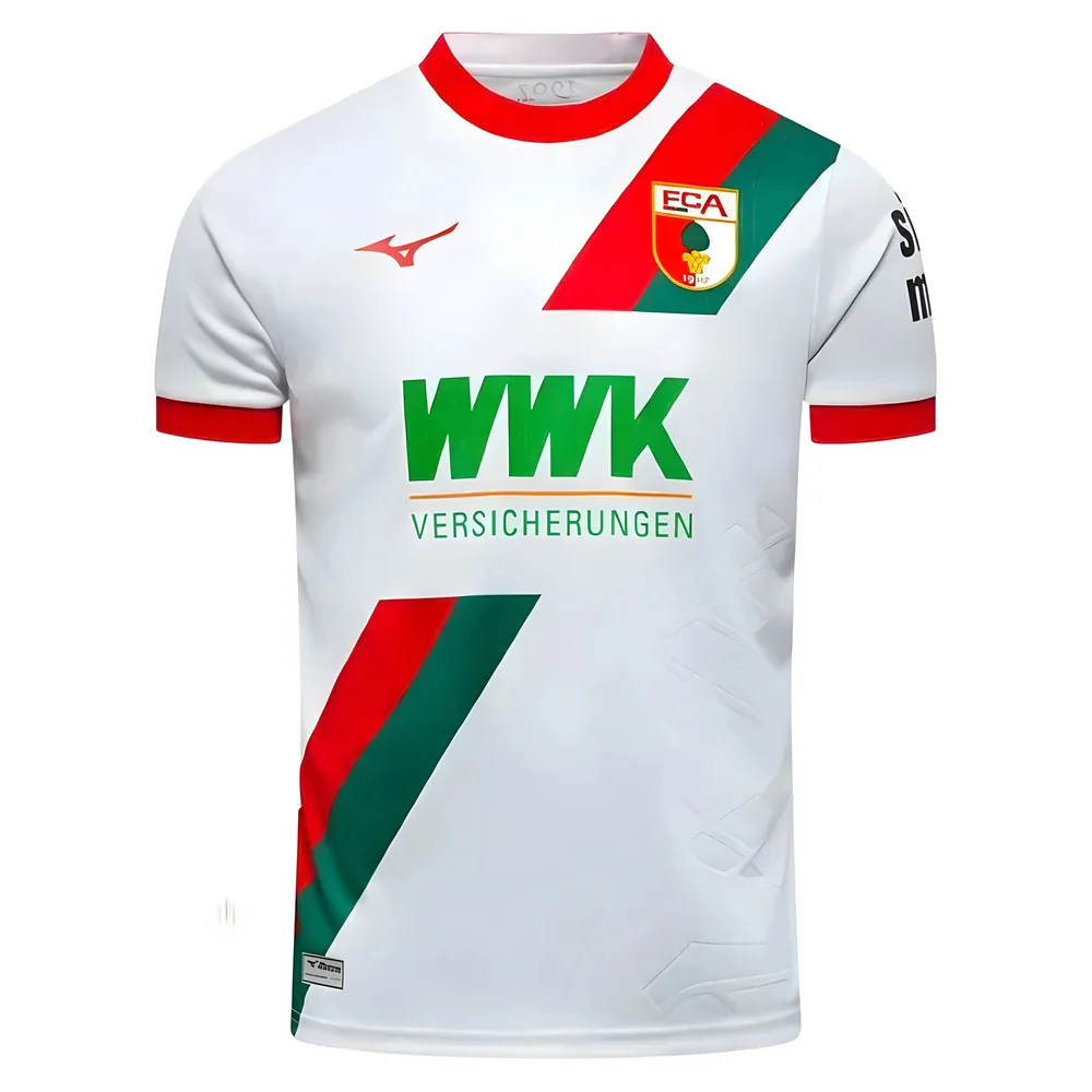2025-2026 FC Augsburg Home Shirt - Image 9