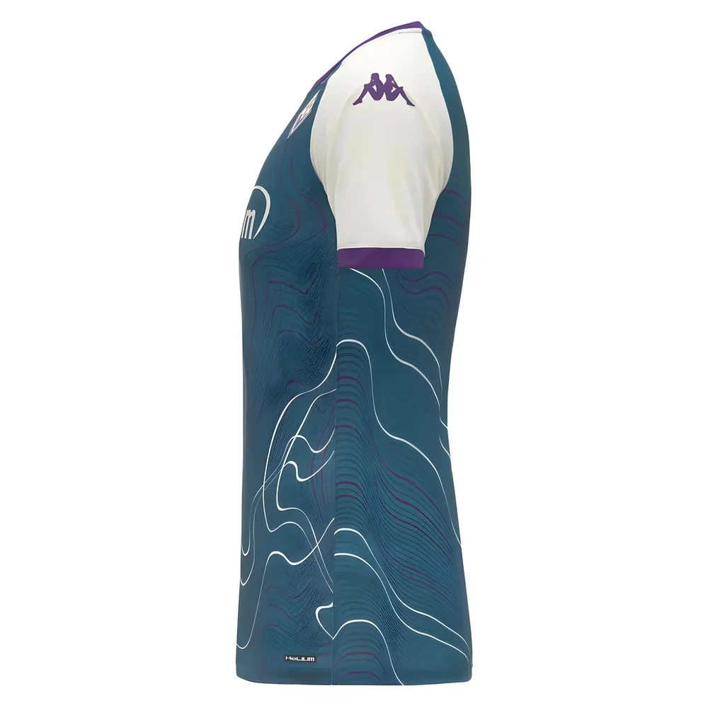 2025-2026 Fiorentina Pre Match Shirt (Turquoise) - Image 2