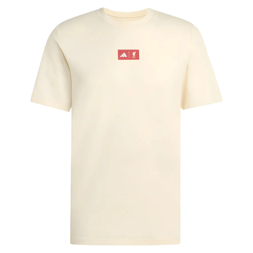 2025-2026 Liverpool Seasonal Graphic Tee (Ecru Tint)