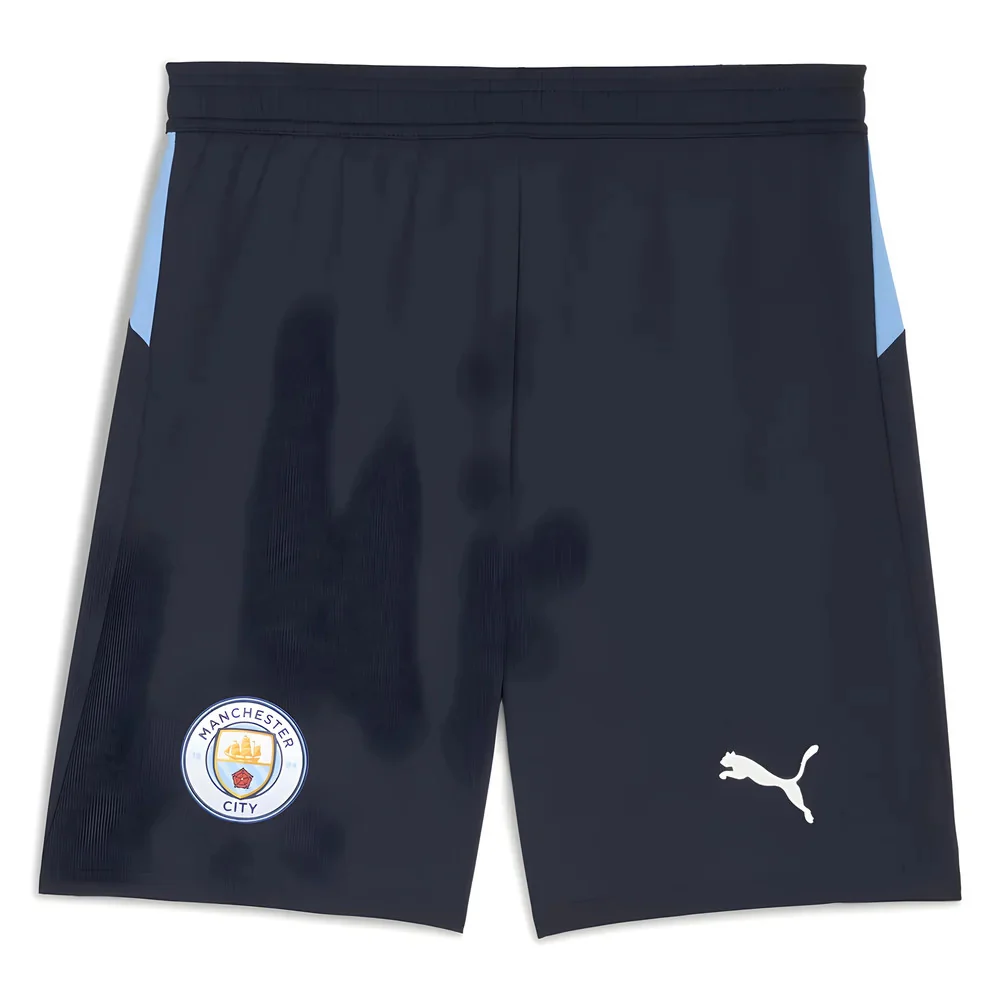 2025-2026 Man City Home Shorts Clash (Navy) - Image 3