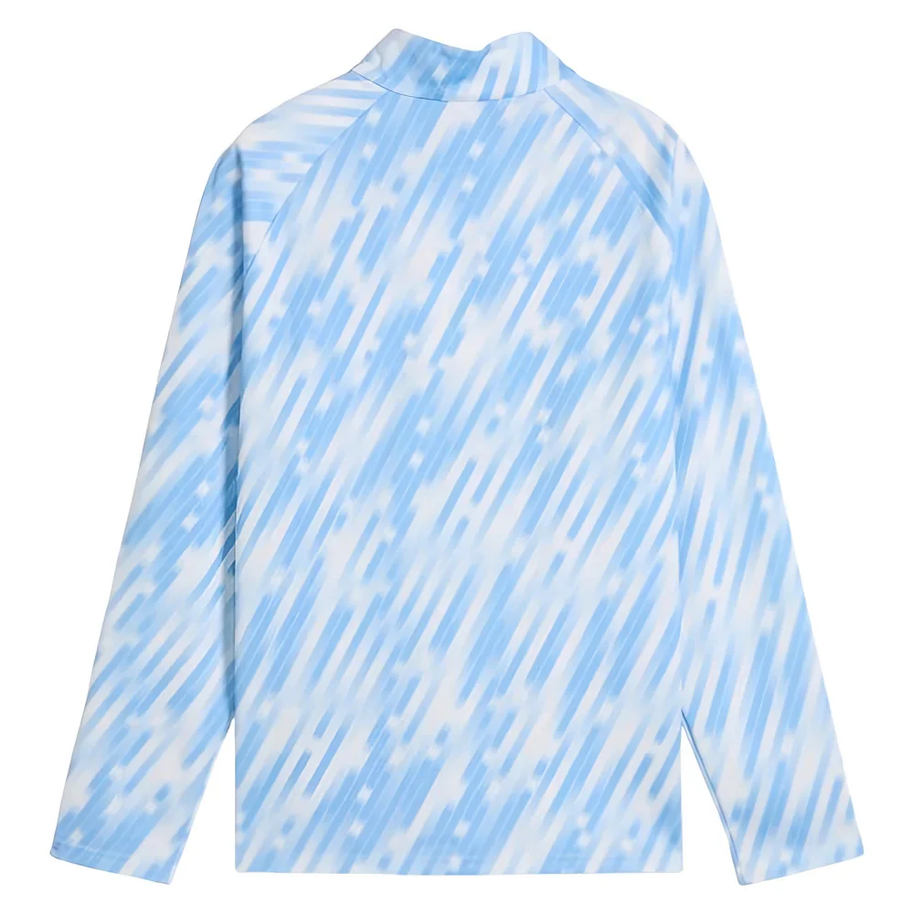 2025-2026 Man City Warm Up 1/4 Zip Top (Silver Sky) - Kids - Image 4