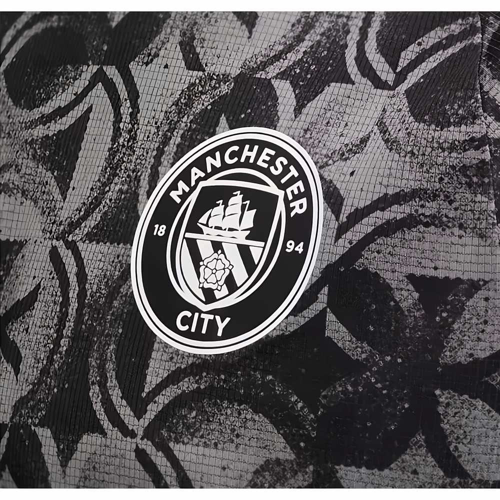 2025-2026 Man City Warm Up Jersey (Black) - Image 8