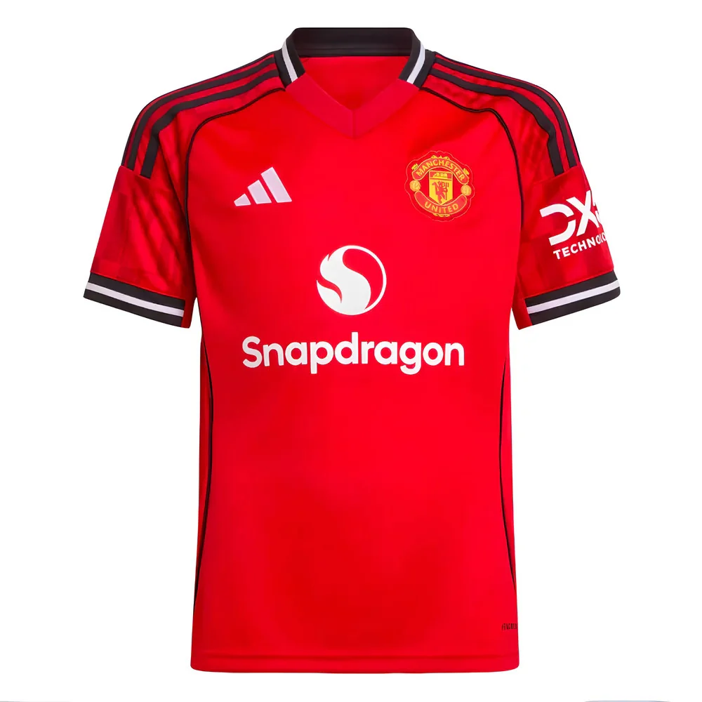 2025-2026 Man Utd Home Shirt (Kids) - Image 3